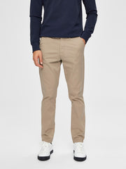 Selected Chinos 16074054 Greige