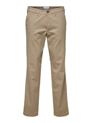 Selected Chinos 16074054 Greige