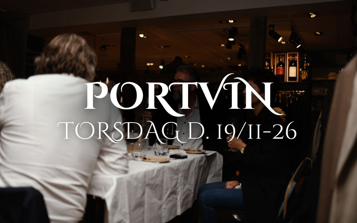 Vinsmagning - Portvin - 19/11-26